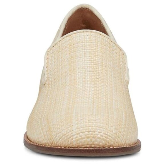 Earth Footwear Women's, EDNA2 Casual Round Toe Loafer, Raffia Upper, Beige, 11 M - Picture 3 of 6